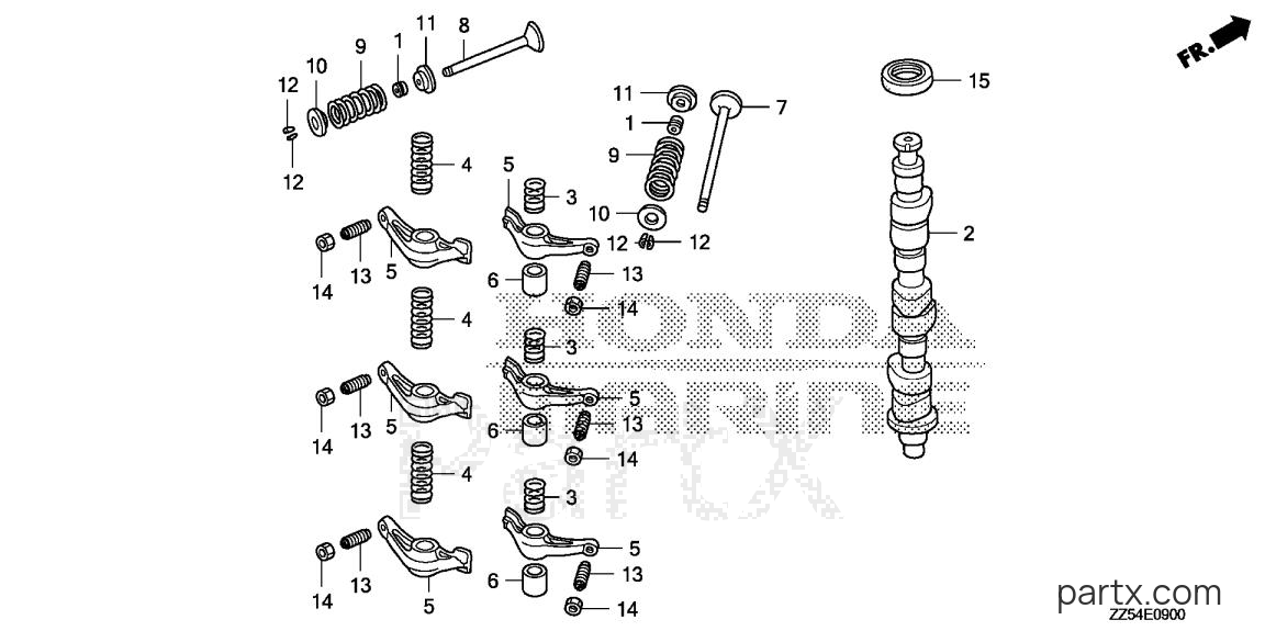Honda BF50D XRTA - CAMSHAFT