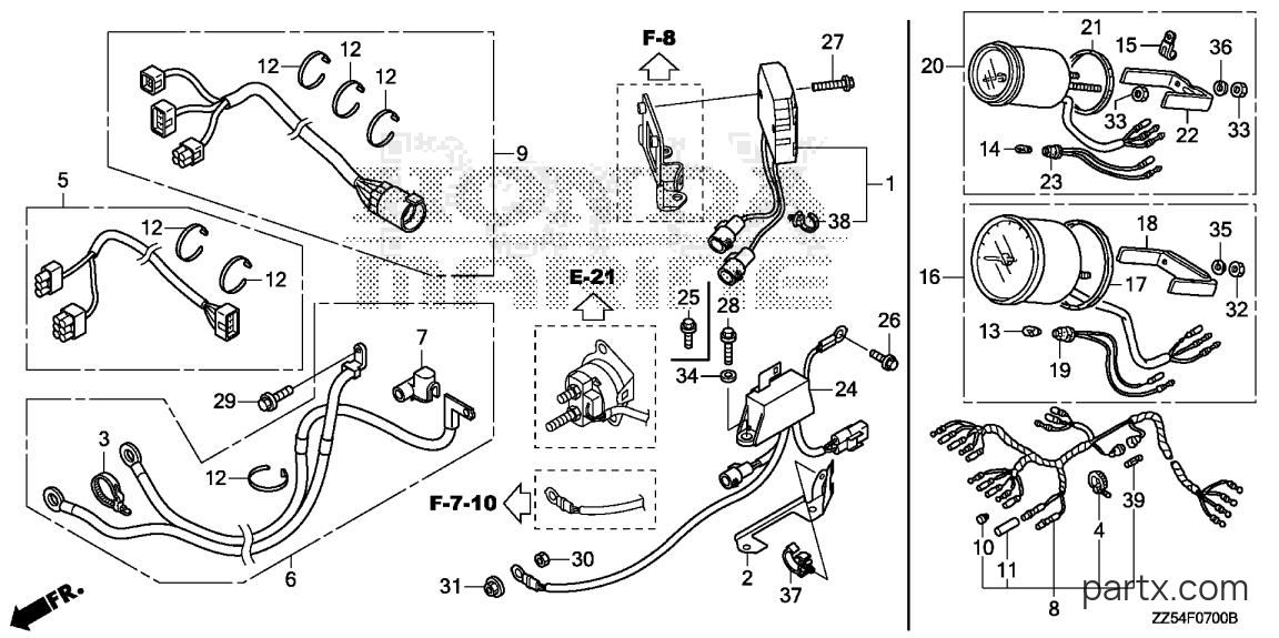 Honda BF40D LHA - REGULATOR