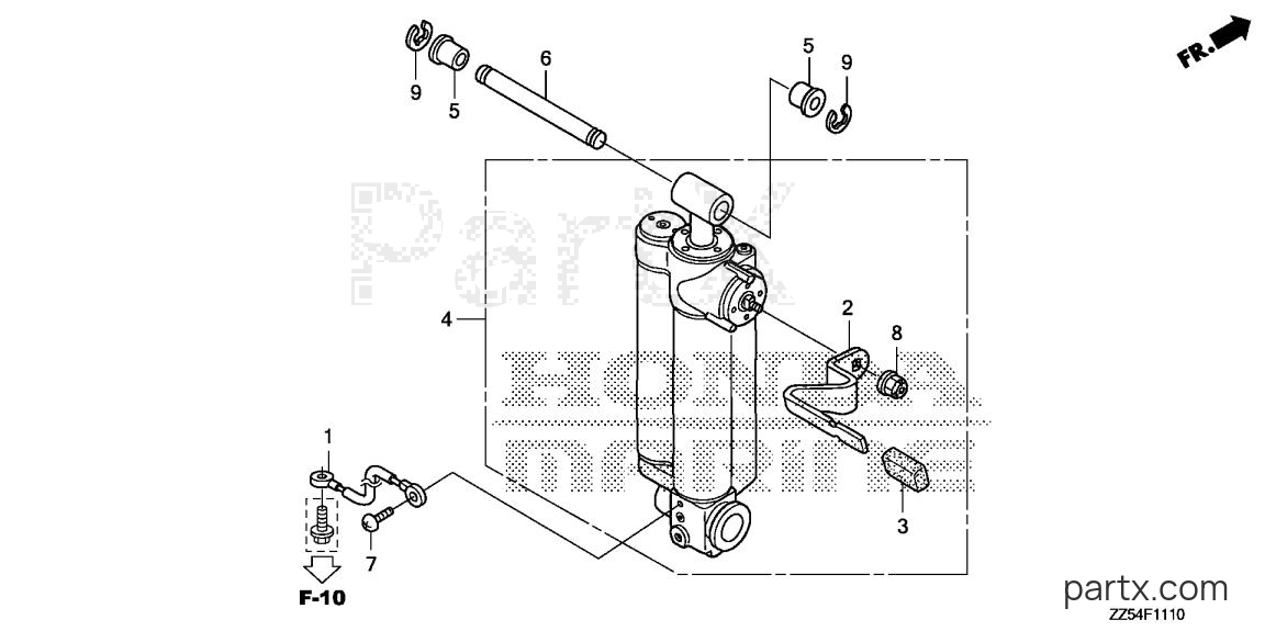 Honda BF40D LHA - DAMPER