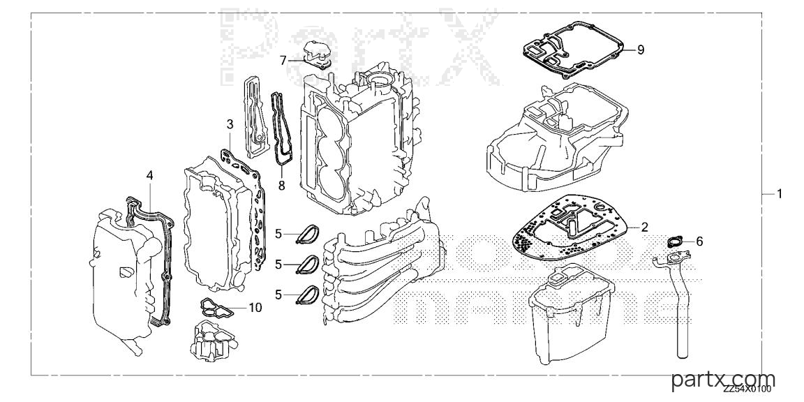 Honda BF40D LRTA - GASKET KIT