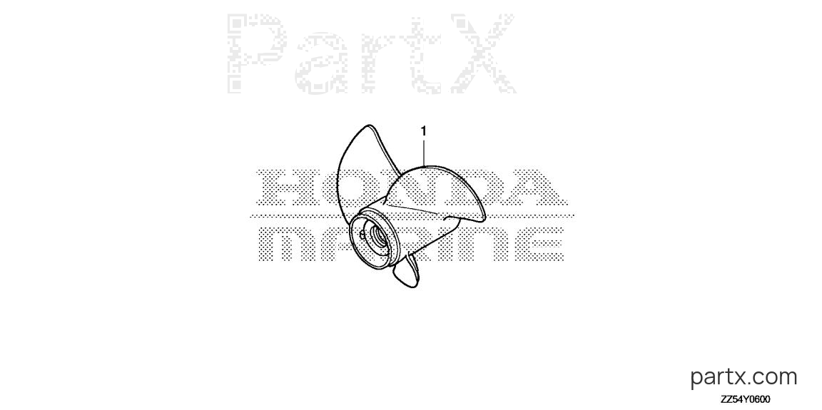Honda BF40D LHA - PROPELLER