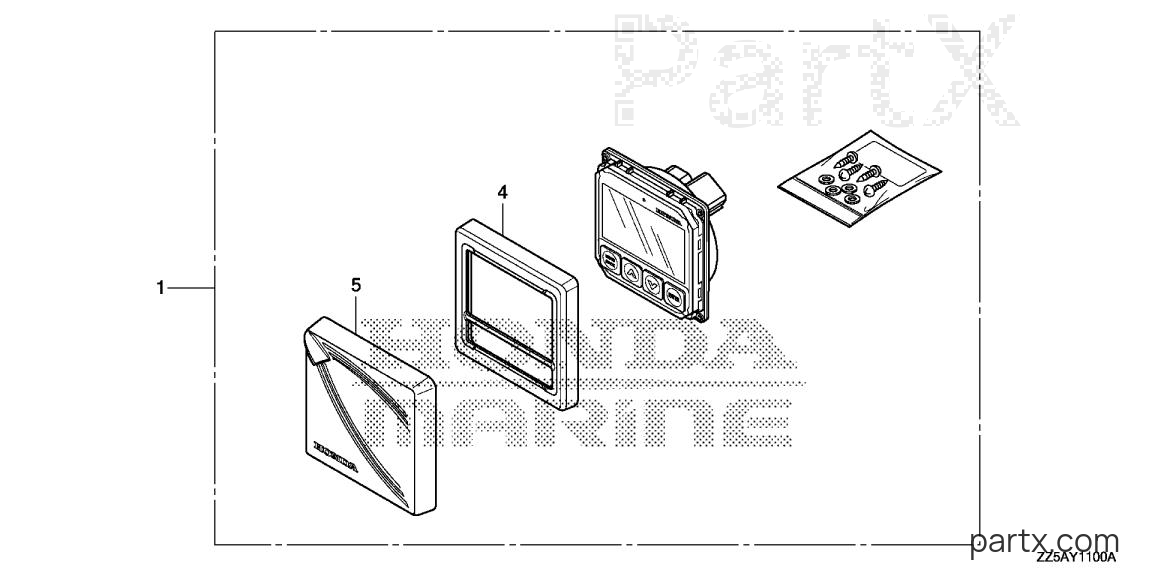 Honda BF50DK2 XRTA - DISPLAY KIT