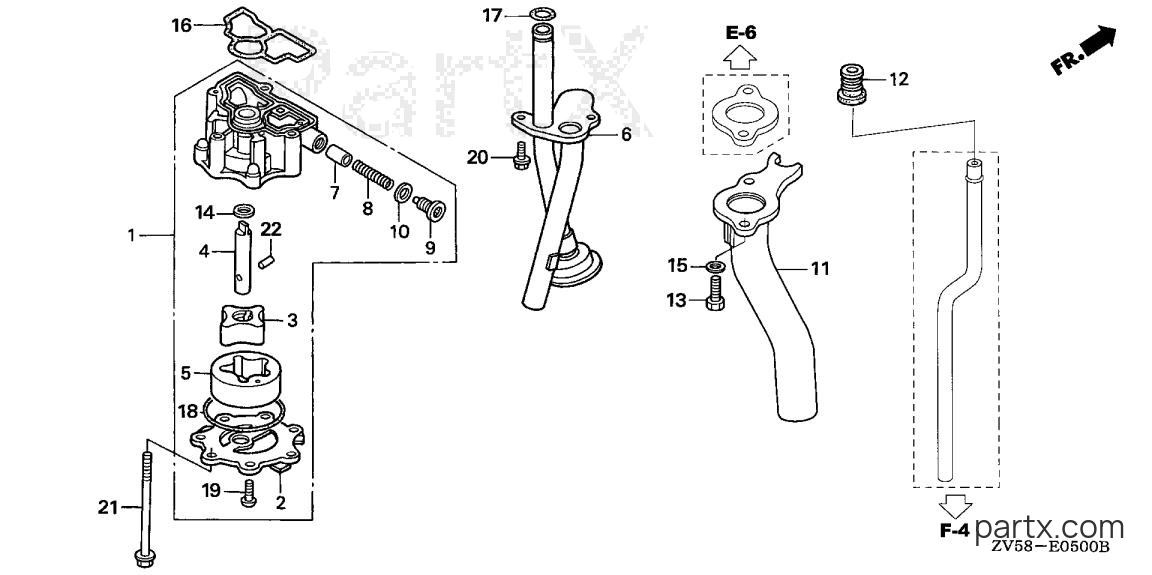 Honda BF50AY LHTA - OIL PUMP
