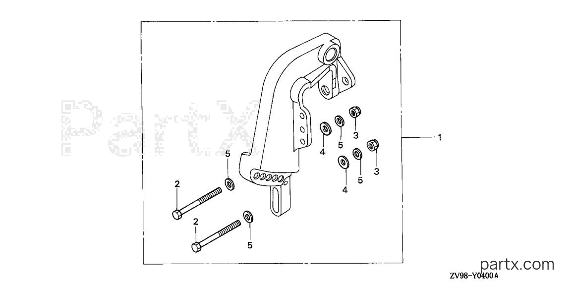 Honda BF30A3 LHA - OUTBOARD INSTALLATION KIT