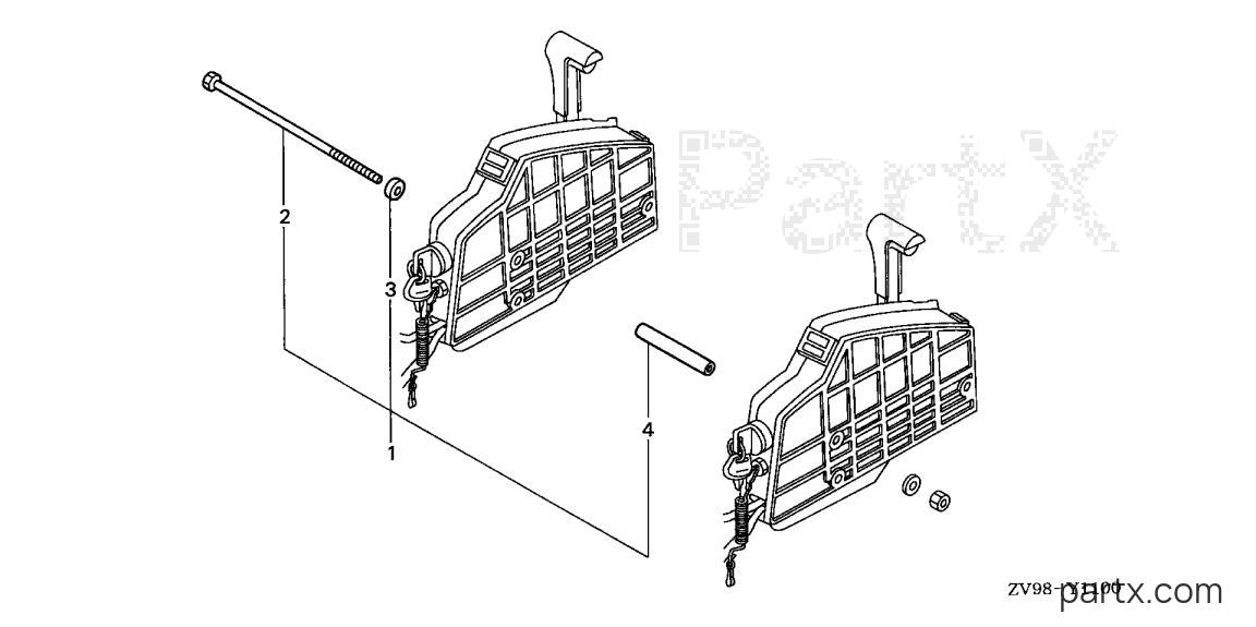 Honda BF30A2 SRSA - BOLT KIT
