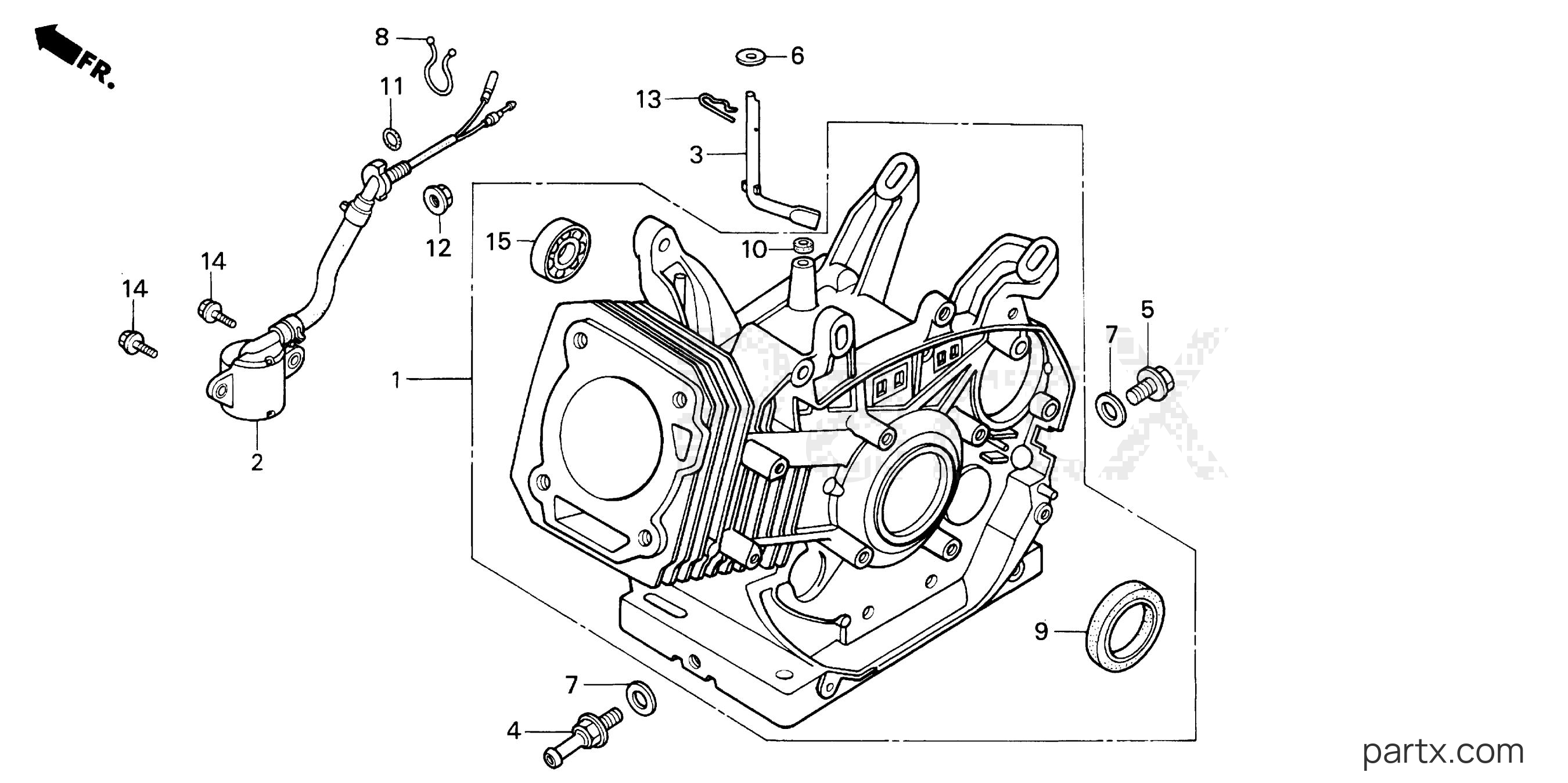Honda H5013 AC4/B - CYLINDER