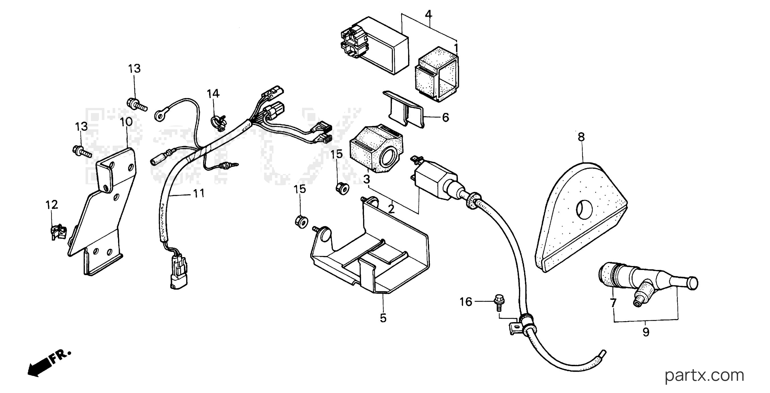 Honda H5013 A2/A - IGNITION COIL (1)