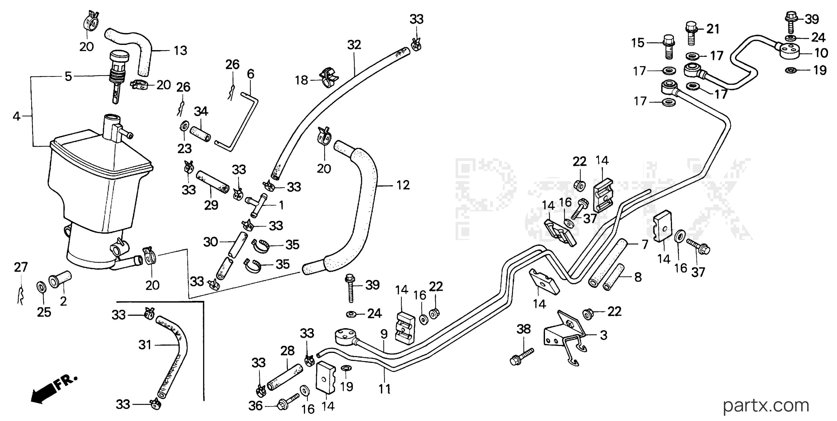 Honda H5013 AC4/B - OIL TANK