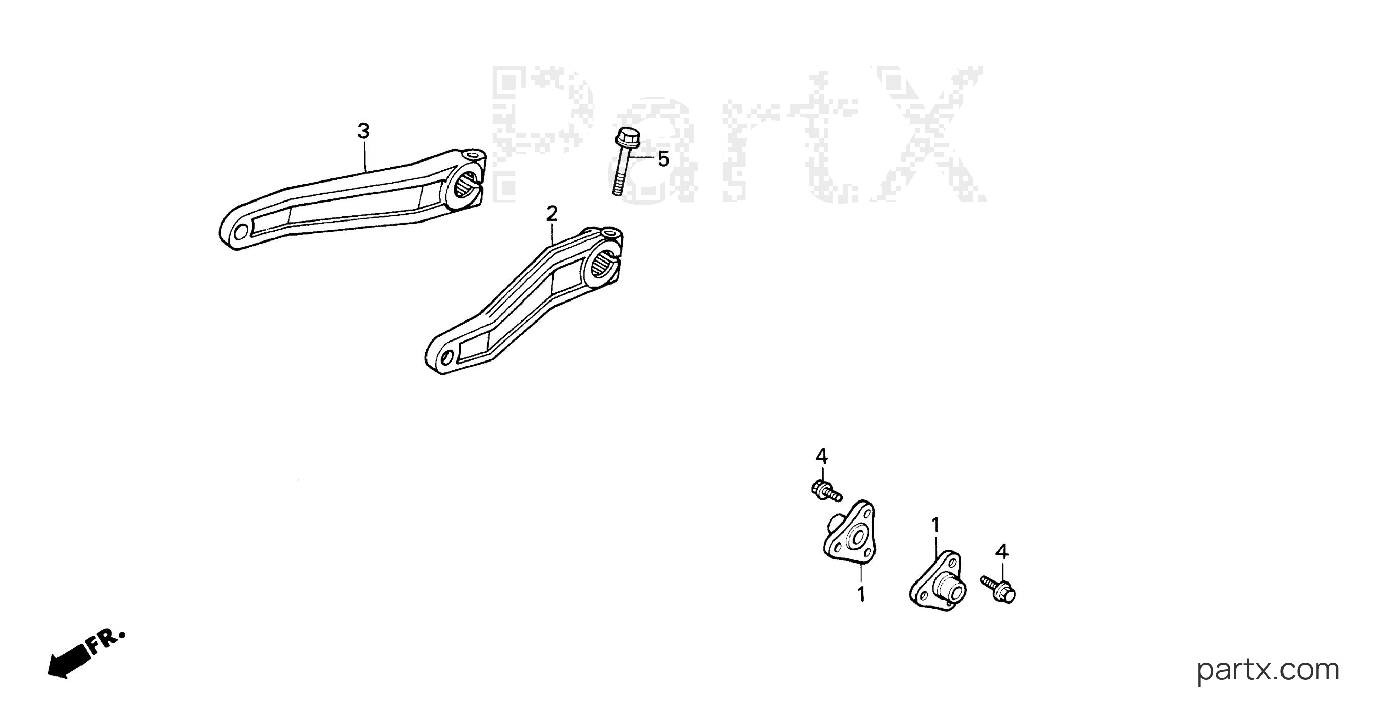 Honda H5013 A2/A - FRONT LIFT ARM