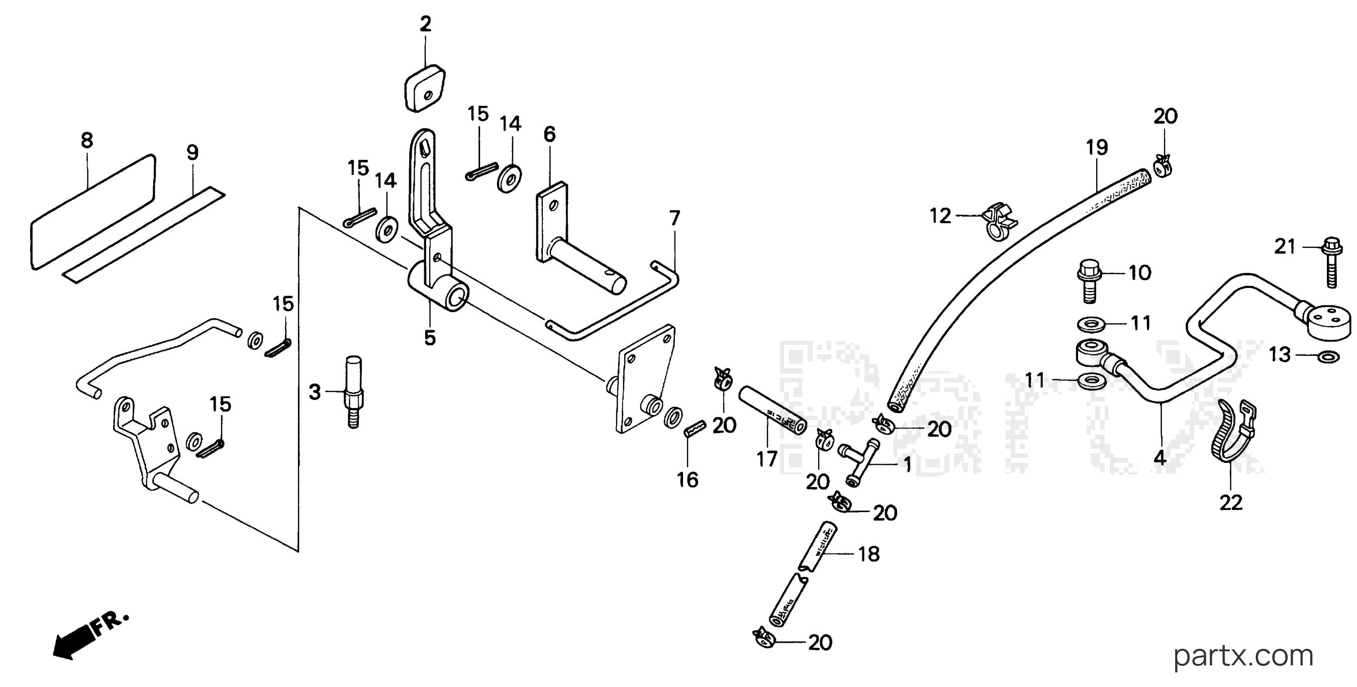 Honda RLK5000 A - HYDRAULIC KIT (2)