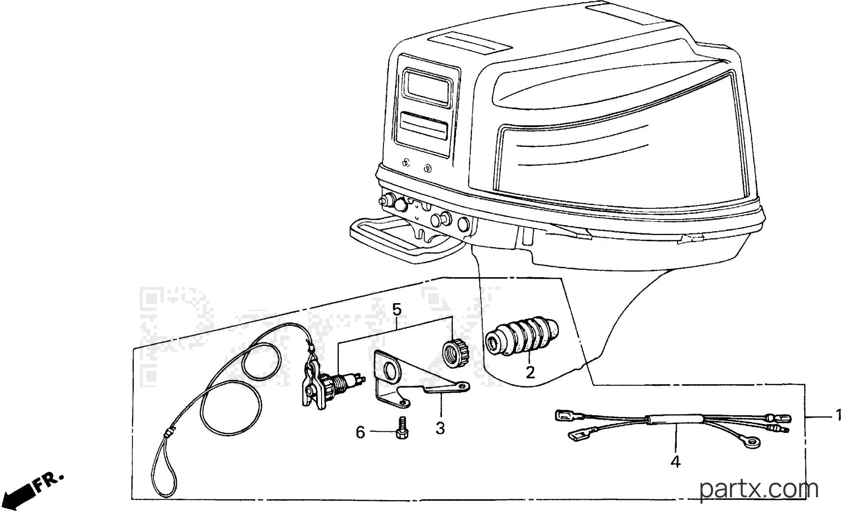 Honda BF100E SA - SAFETY SWITCH KIT