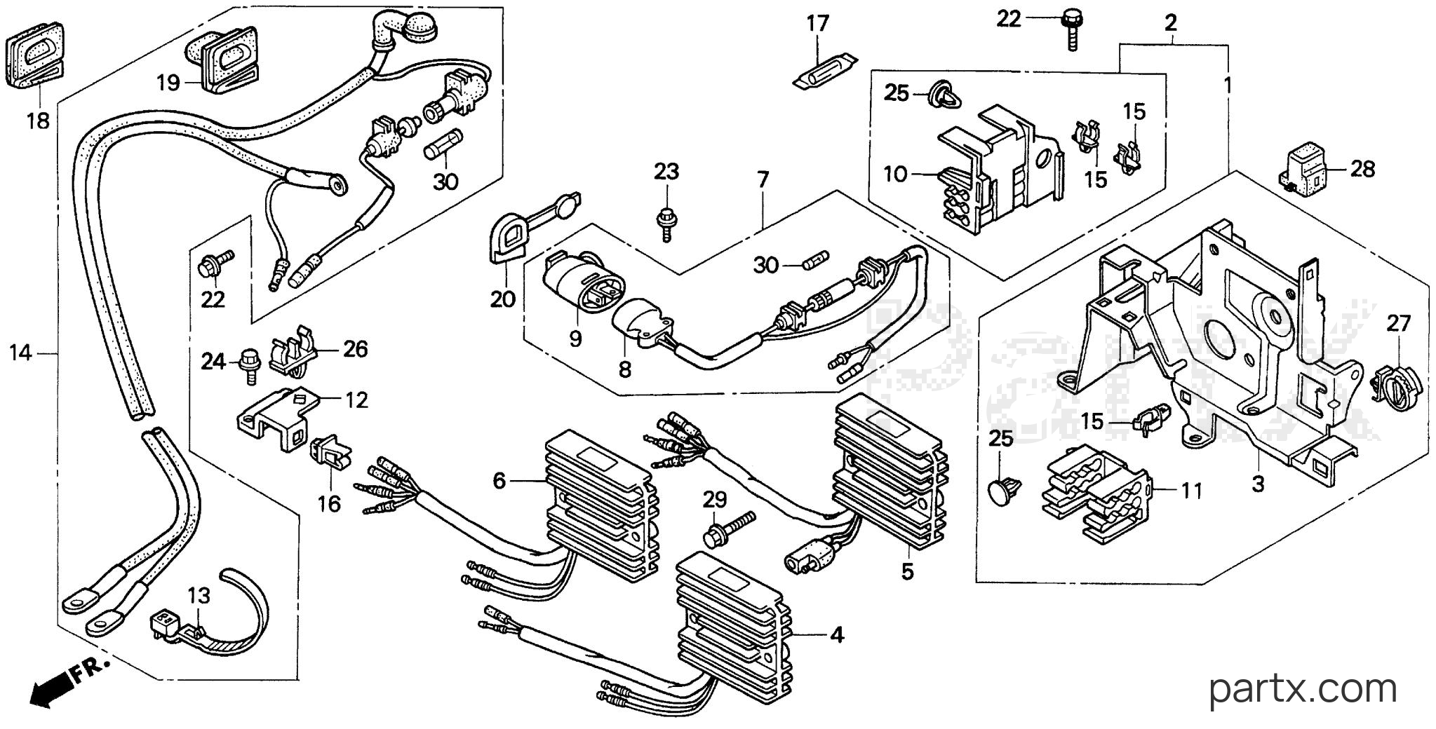 Honda BF15AM LA - REGULATOR