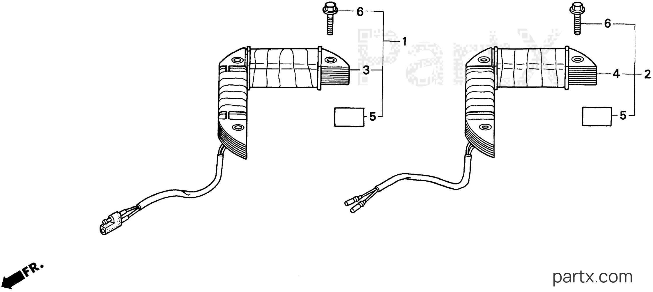 Honda BF15AW SAS - CHARGE COIL KIT