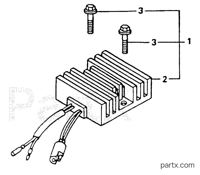 Honda BF9.9AK SA - RECTIFIER KIT