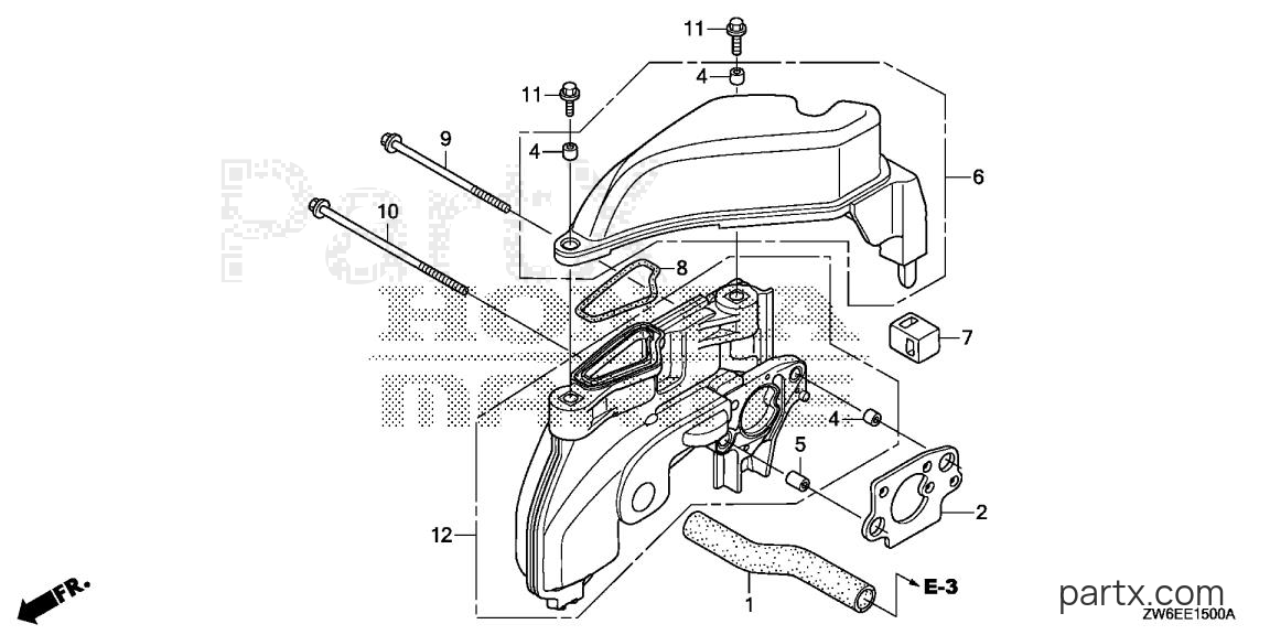 Honda BF2.3DK2 SCHA - AIR GUIDE