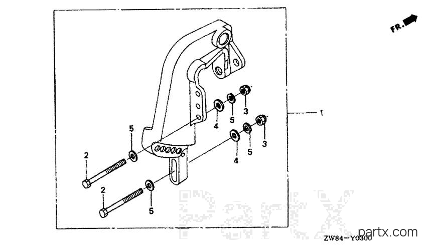 Honda BFP9.9D2 XHA - OUTBOARD INSTALLATION KIT