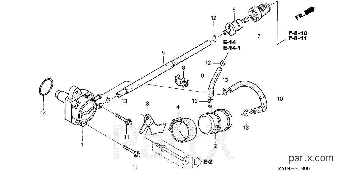 Honda BF20D3 LHGA - FUEL PUMP (1)