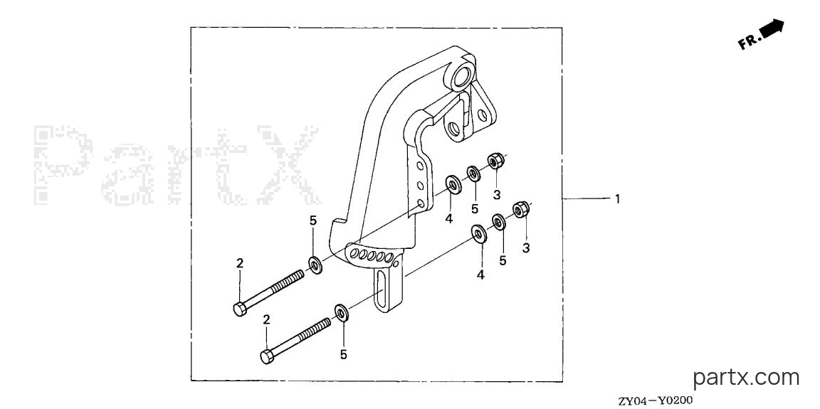 Honda BF20D3 LRTA - OUTBOARD INSTALLATION KIT