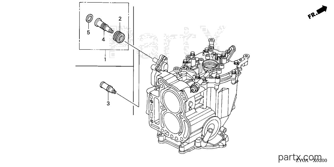Honda BF20D6 SRTA - WATER HOSE JOINT KIT