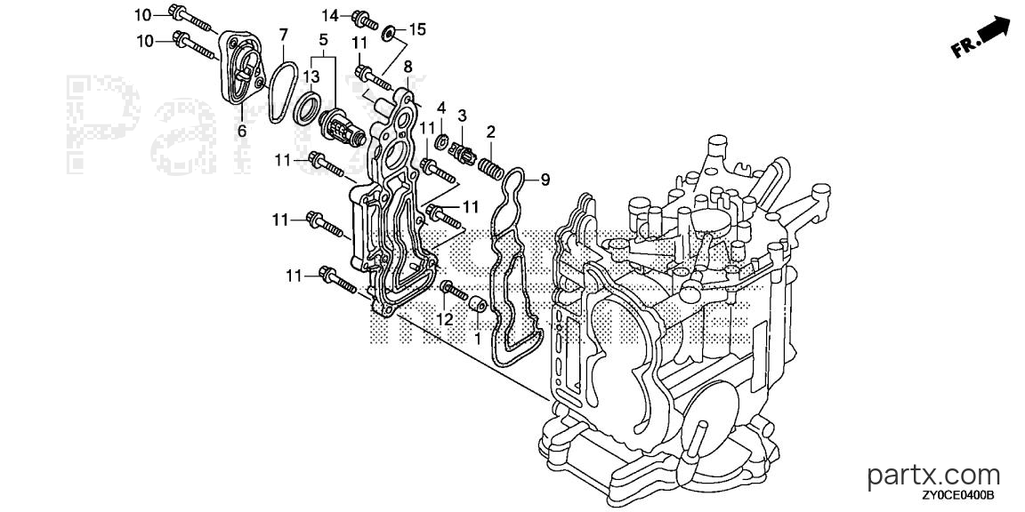 Honda BFP15DK3 XRTA - THERMOSTAT