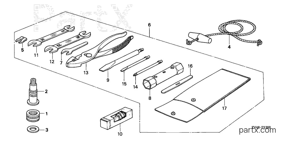 Honda BF9.9AX SA - TOOLS