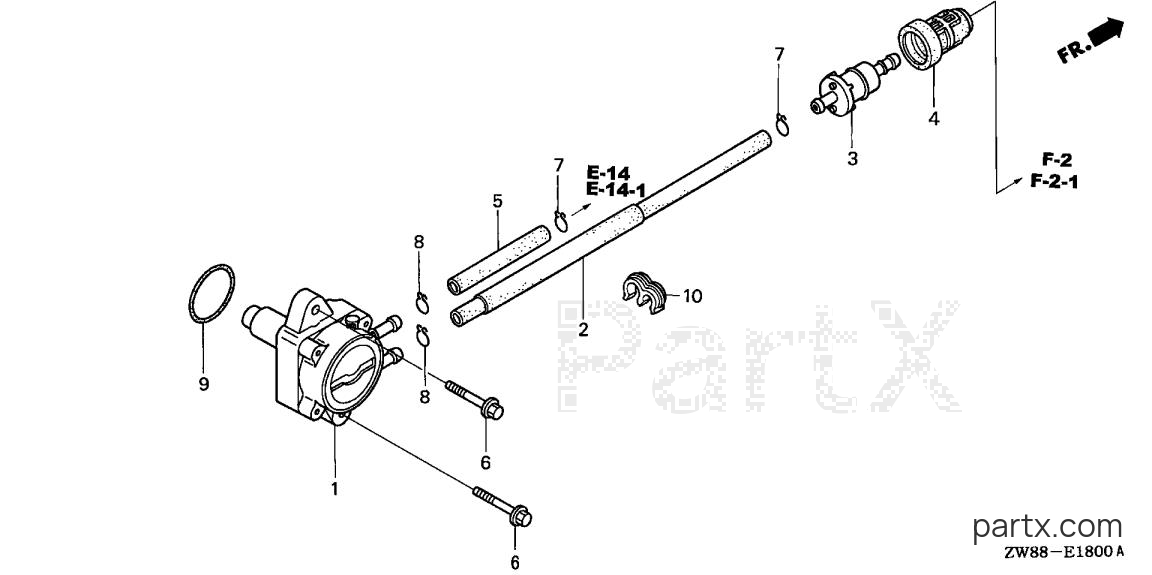 Honda BF9.9D4 SRTA - FUEL PUMP