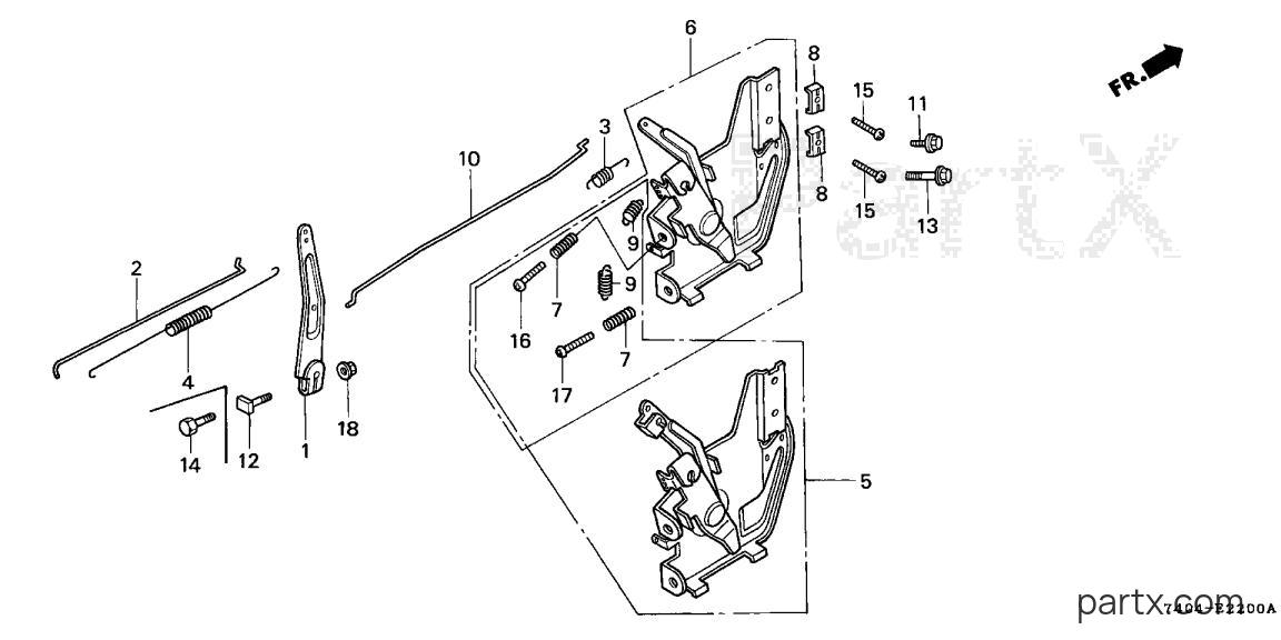 Honda HP250 CA - CONTROL