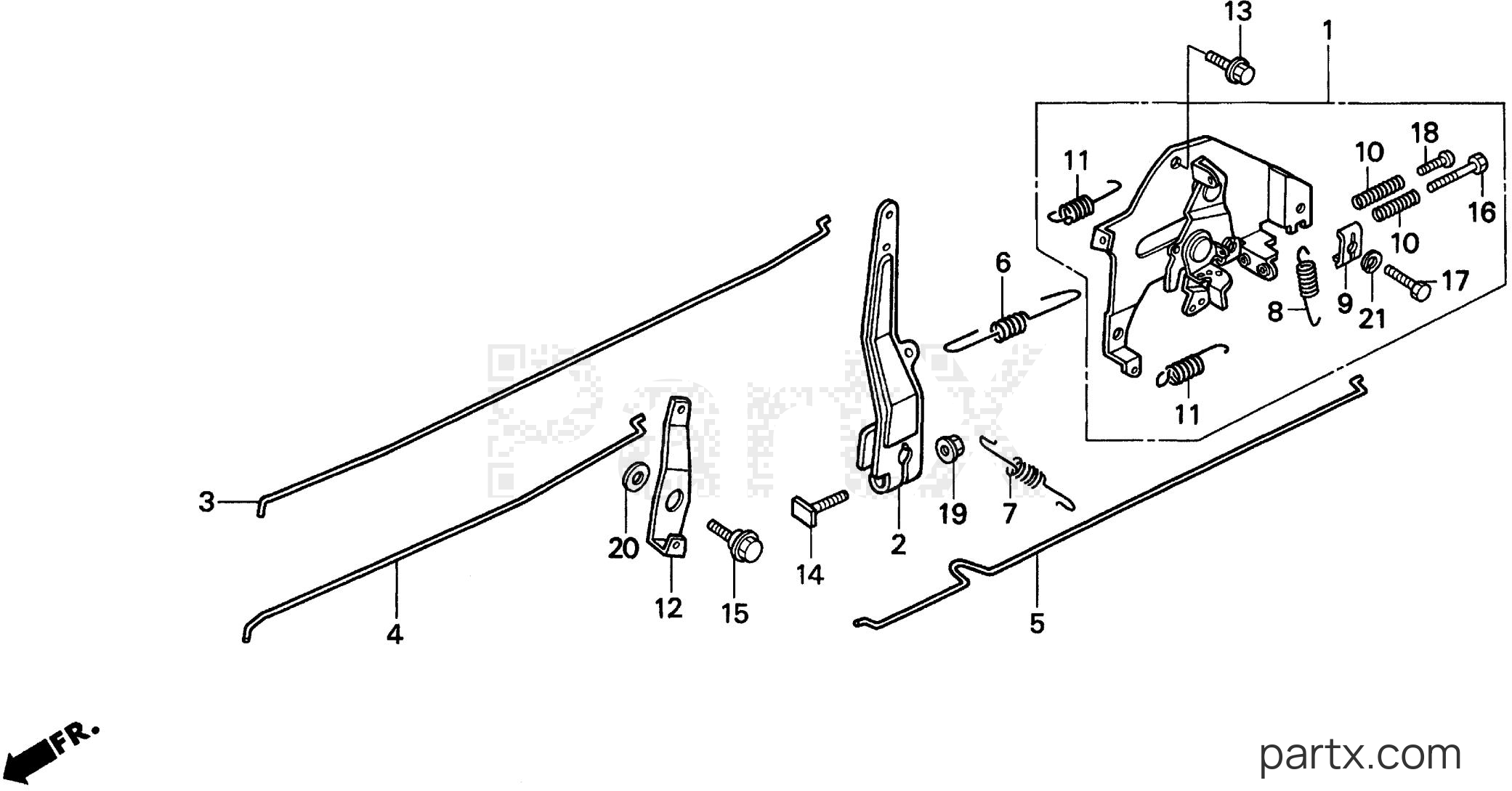 Honda H3013H HSA - CONTROL (2)