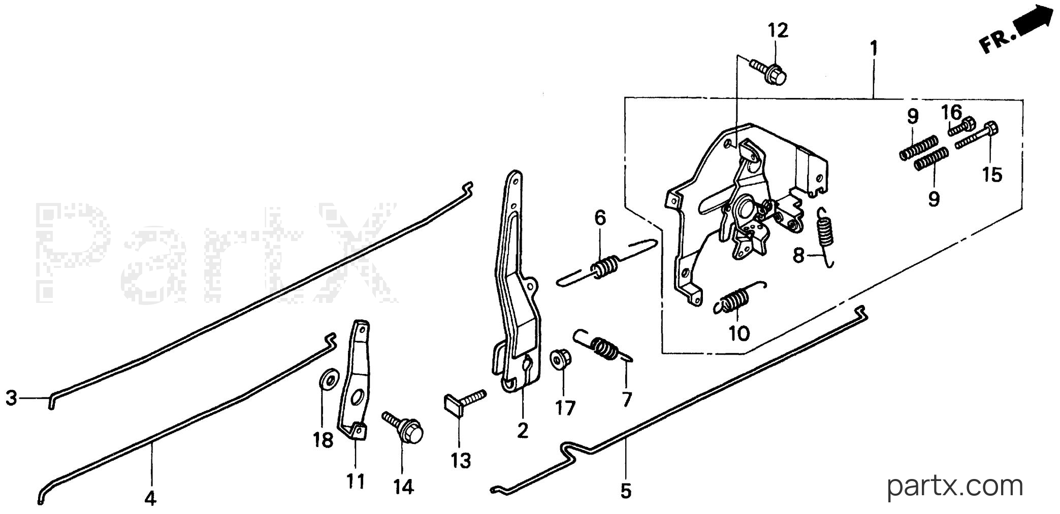 Honda H1011H SAC - CONTROL