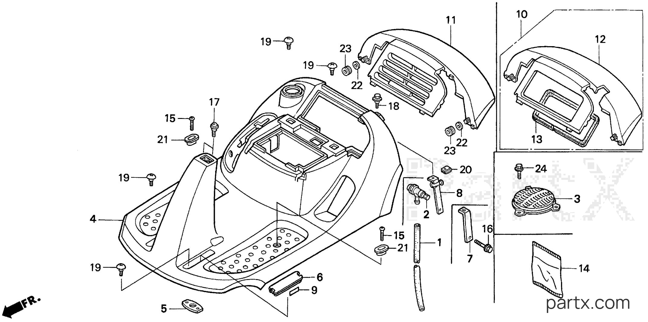 Honda H1011K1 SAC - PLATFORM