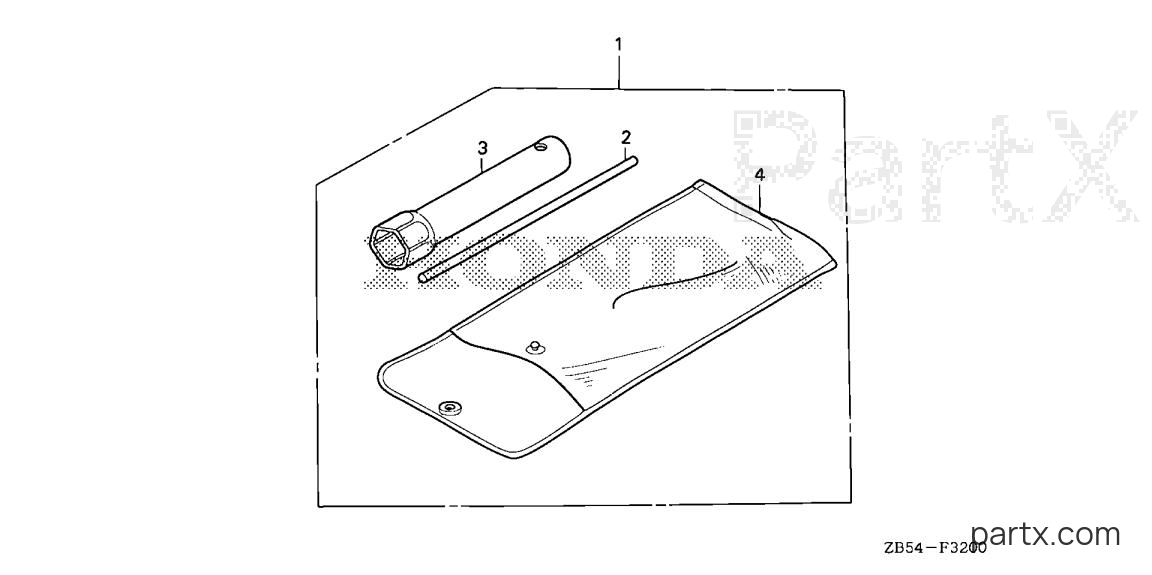 Honda EV4010 LA - TOOLS