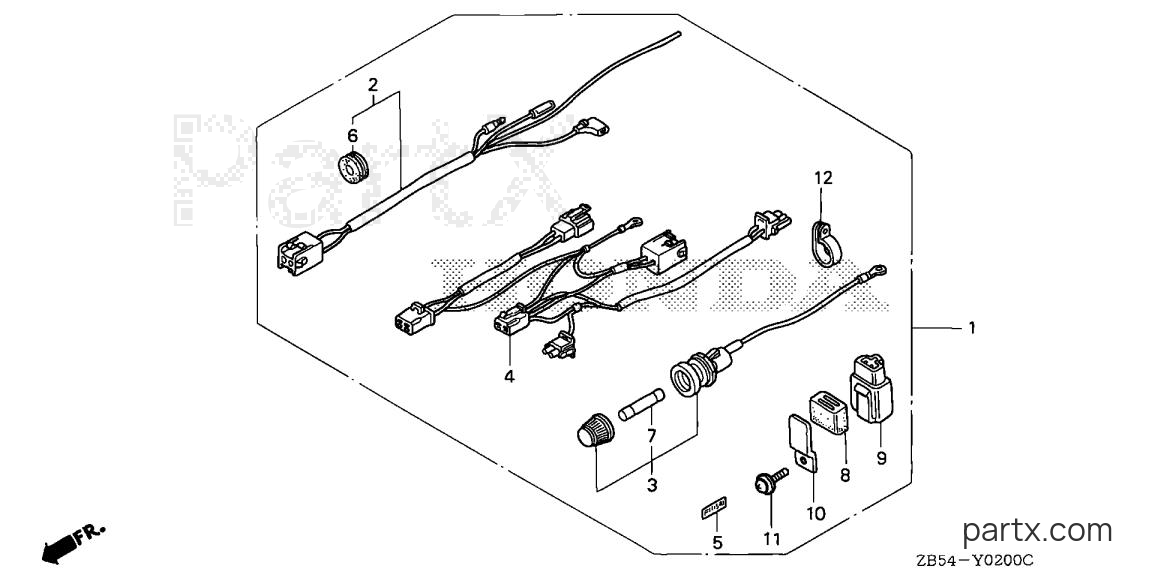Honda EV4010 AC - WIRE HARNESS KIT