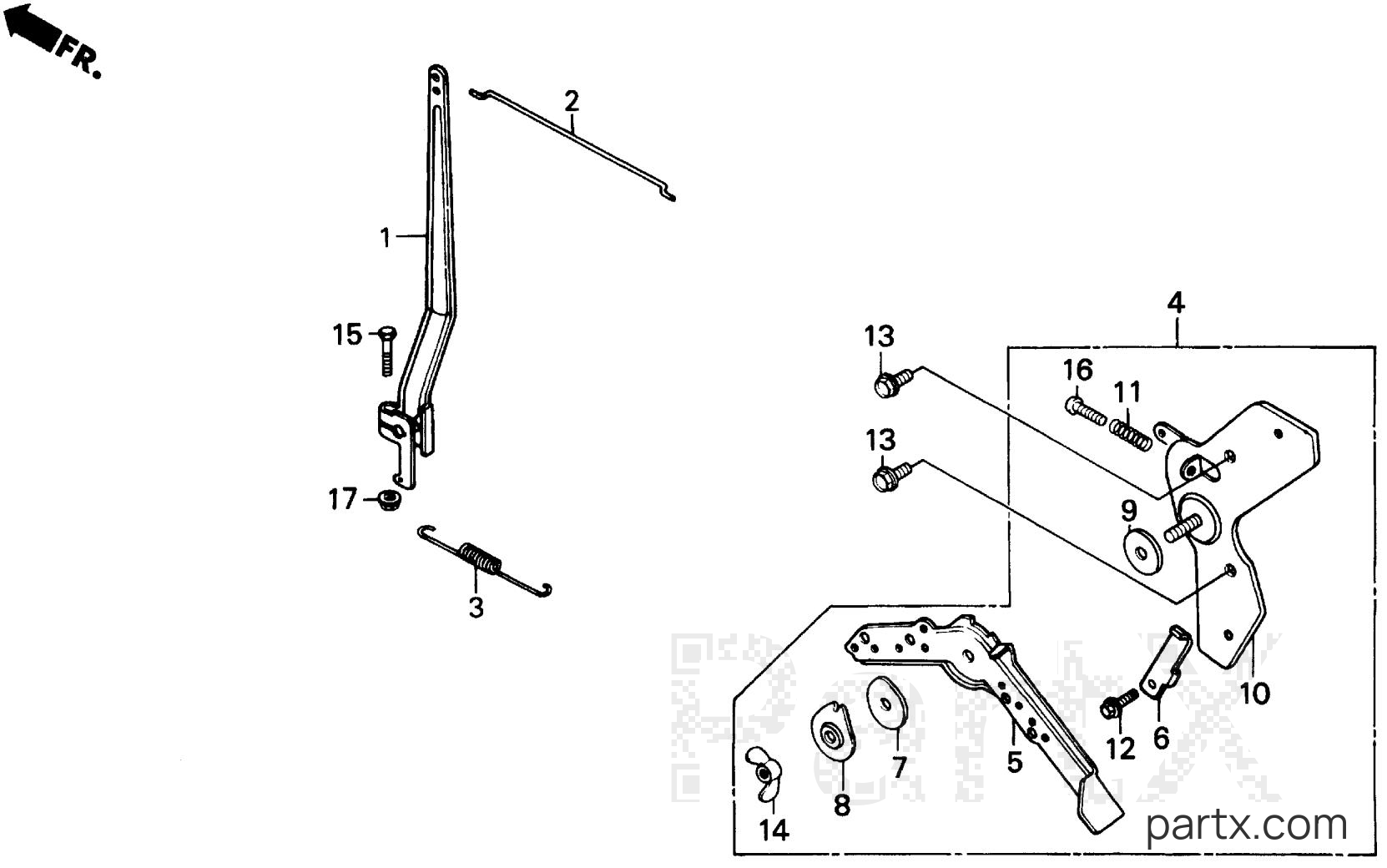 Honda HS70 TA - HS70 CONTROL