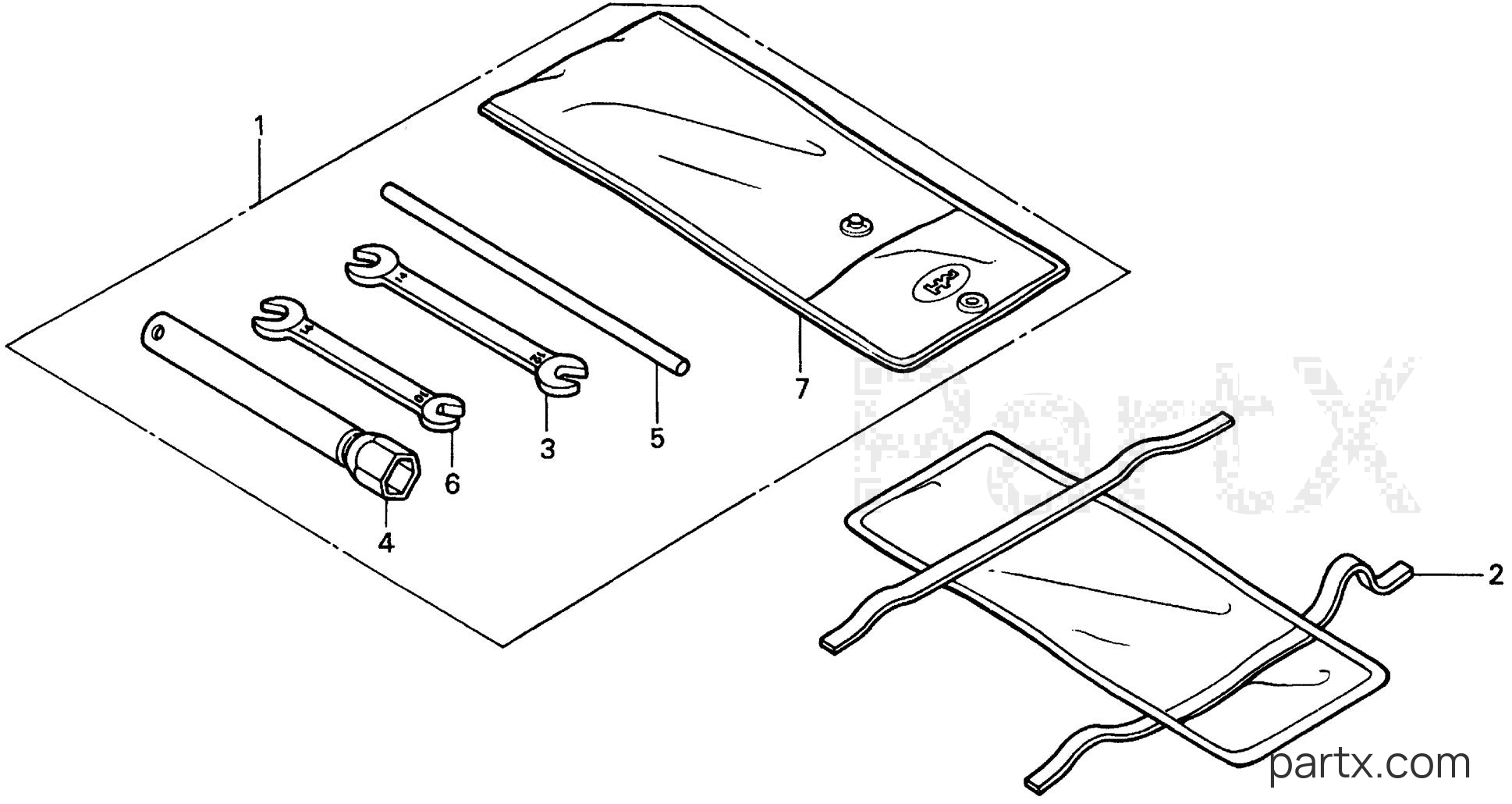 Honda HS80 TA - TOOLS