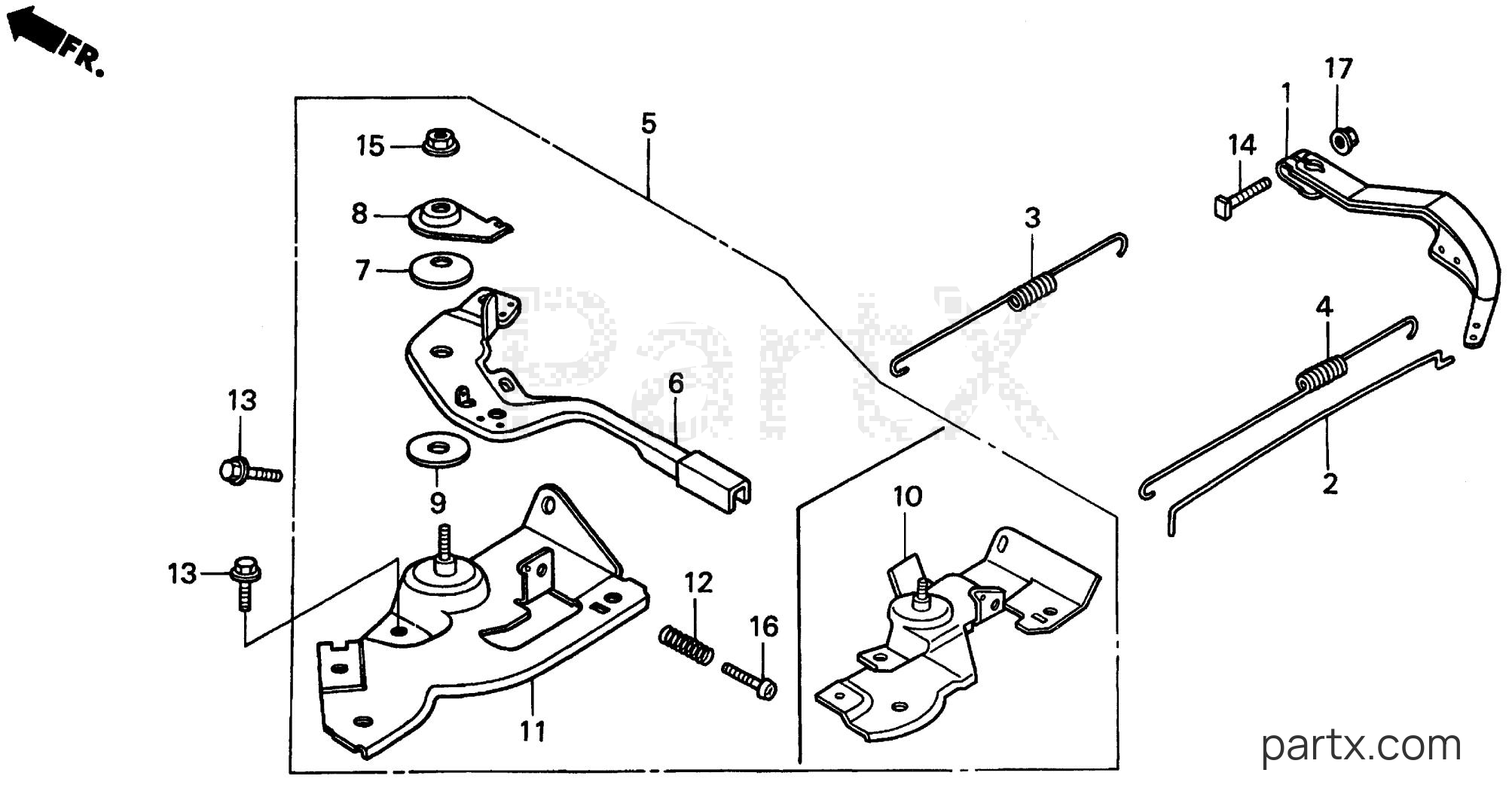 Honda HS622 TA/A - CONTROL