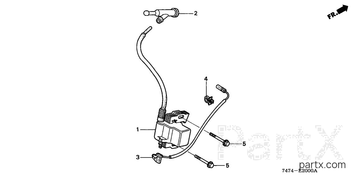 Honda HS621 A/C - IGNITION COIL
