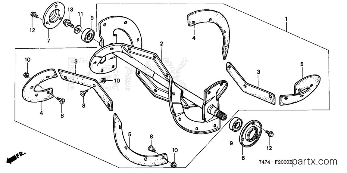 Honda HS521 AS - AUGER