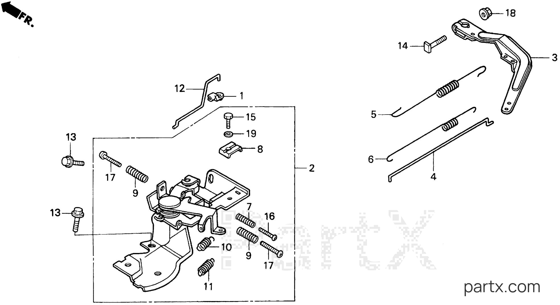 Honda HS624K1 TA/B - CONTROL