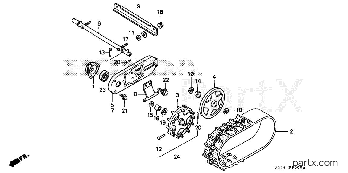 Honda HS1132 TAS - CRAWLER
