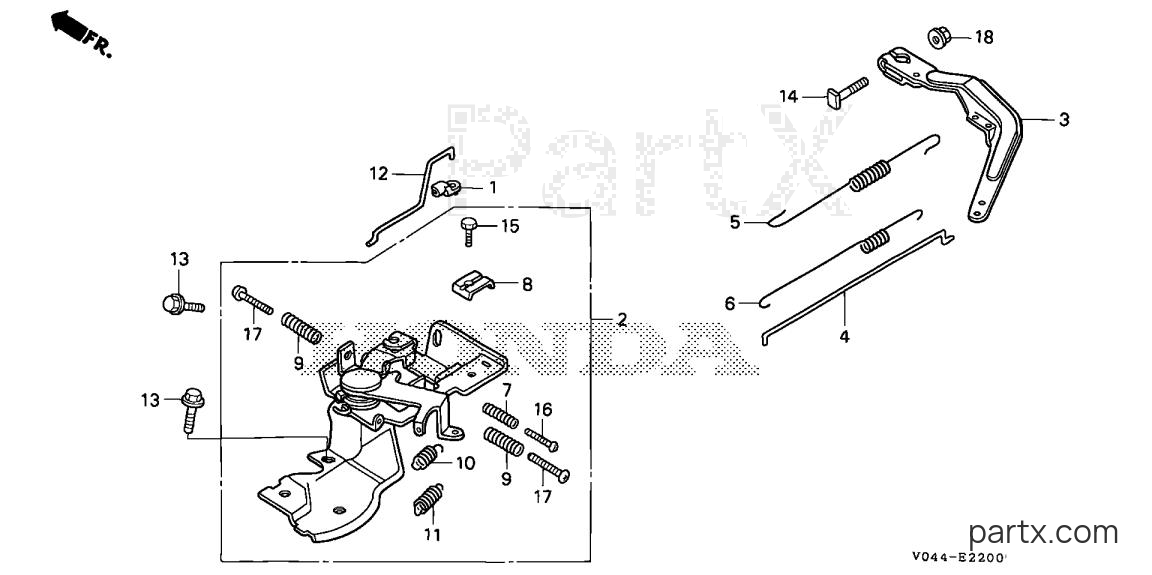 Honda HS724 TA - CONTROL