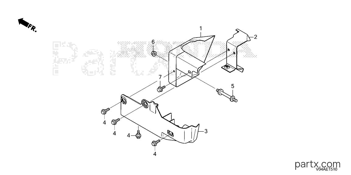 Honda HSS724A PTD - AIR GUIDE