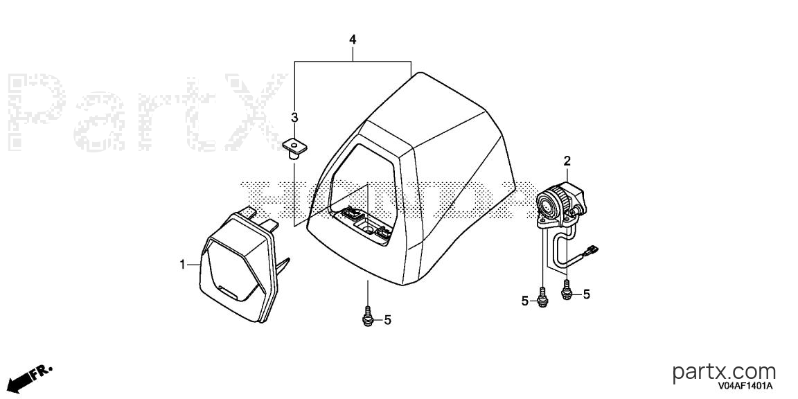 Honda HSS724A ATD - HEADLIGHT (2)
