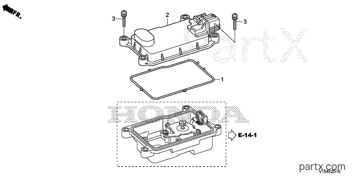 Honda HS1336I A - ELECTRONIC CONTROL UNIT
