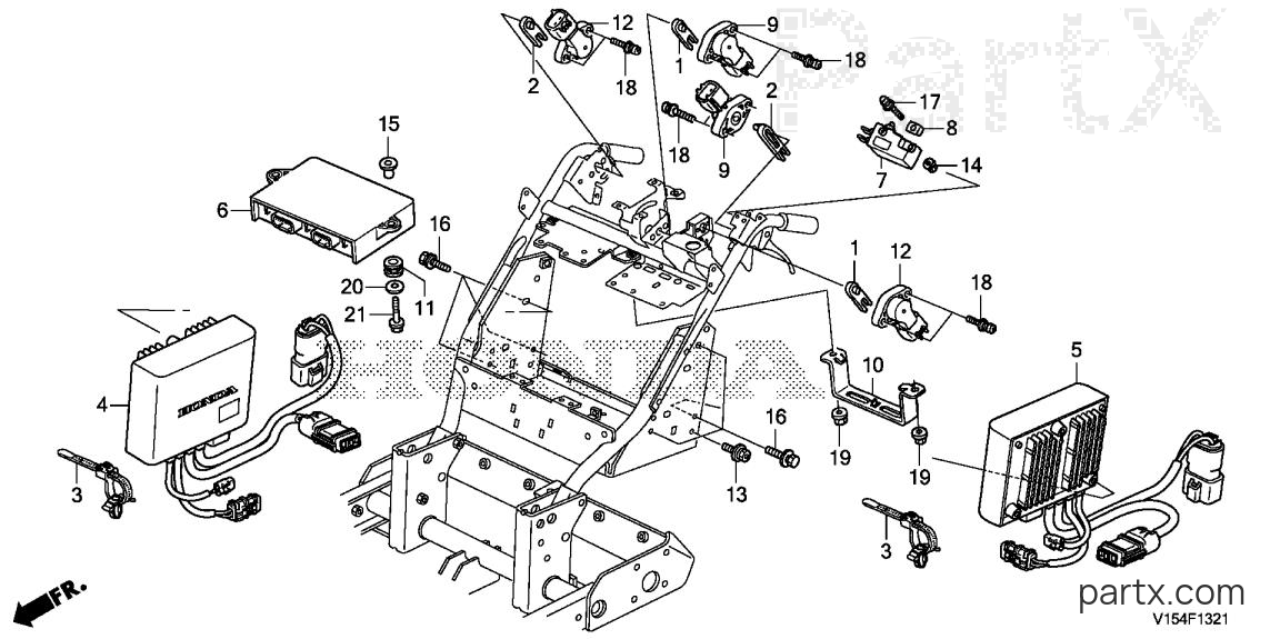Honda HS1336I A - CONTROL UNIT (2)