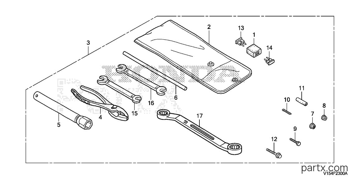 Honda HS1336I A - TOOLS