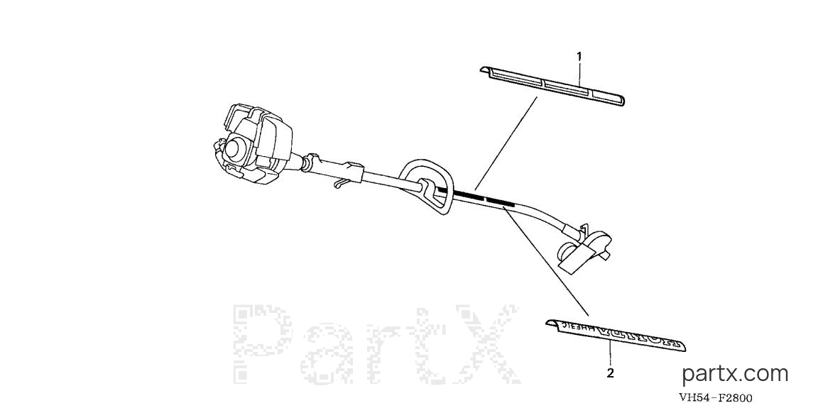 Honda HHE31C A - LABELS (2)