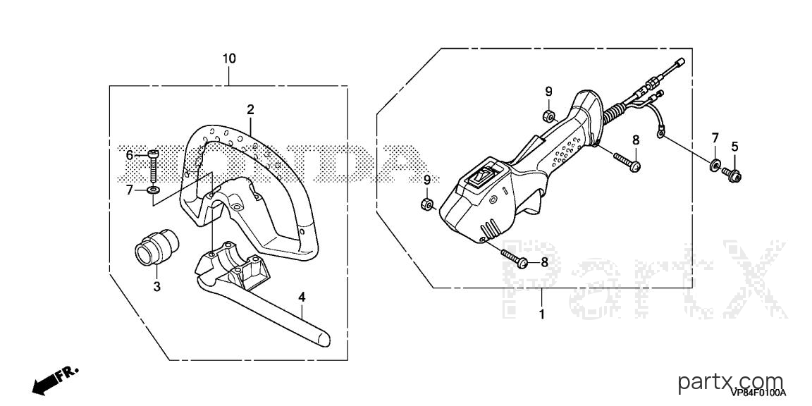 Honda UMC425A LAAT - LOOP HANDLE