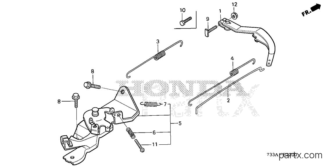 Honda F501 A1 - CONTROL