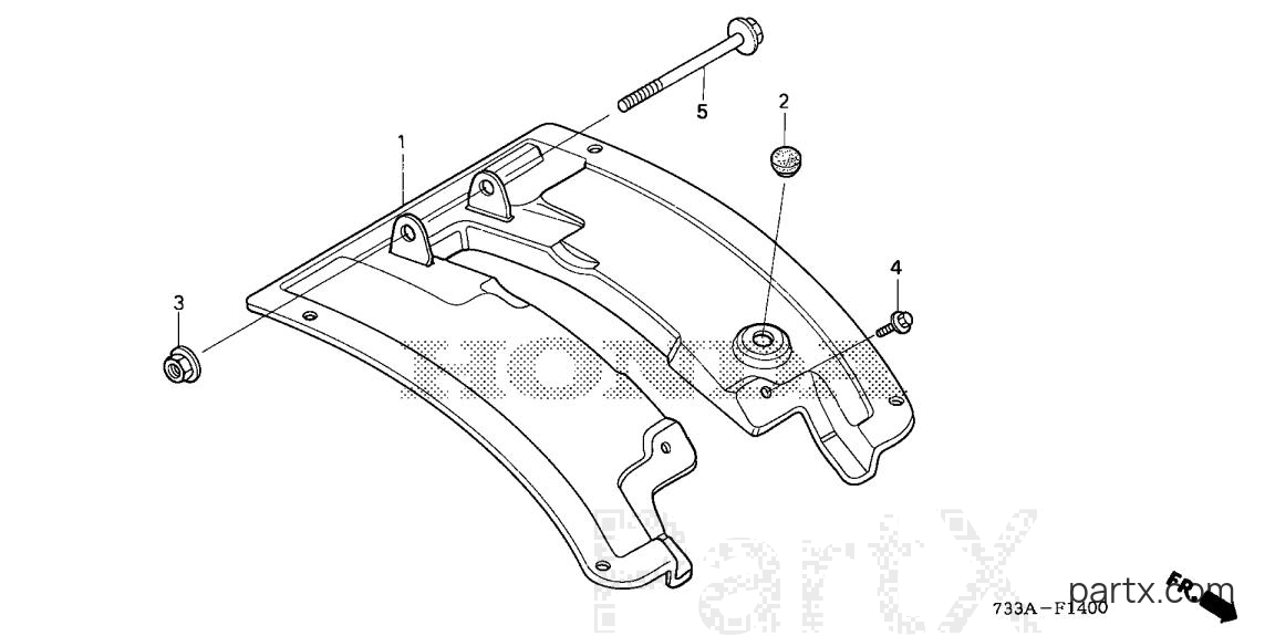 Honda F401K2 AC - FENDER