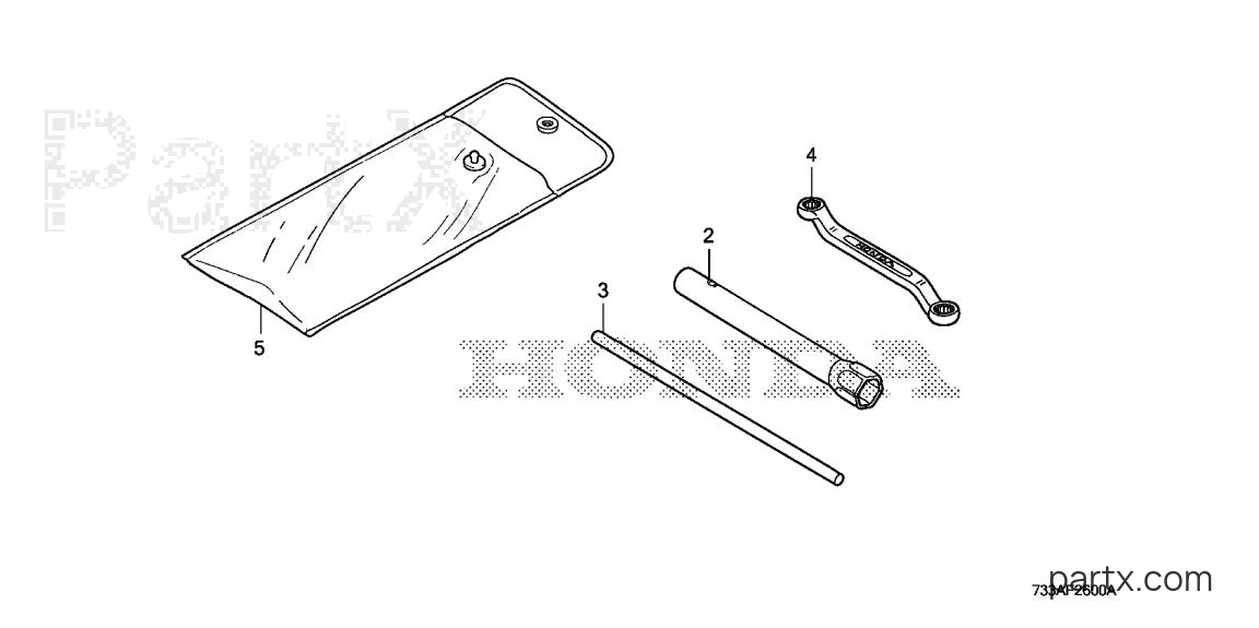 Honda F501 A1R - TOOLS